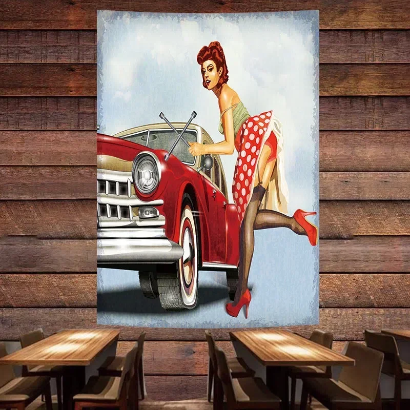 Póster de Servicio de Reparaci - Auto Repair Shop Banners reseña y precio