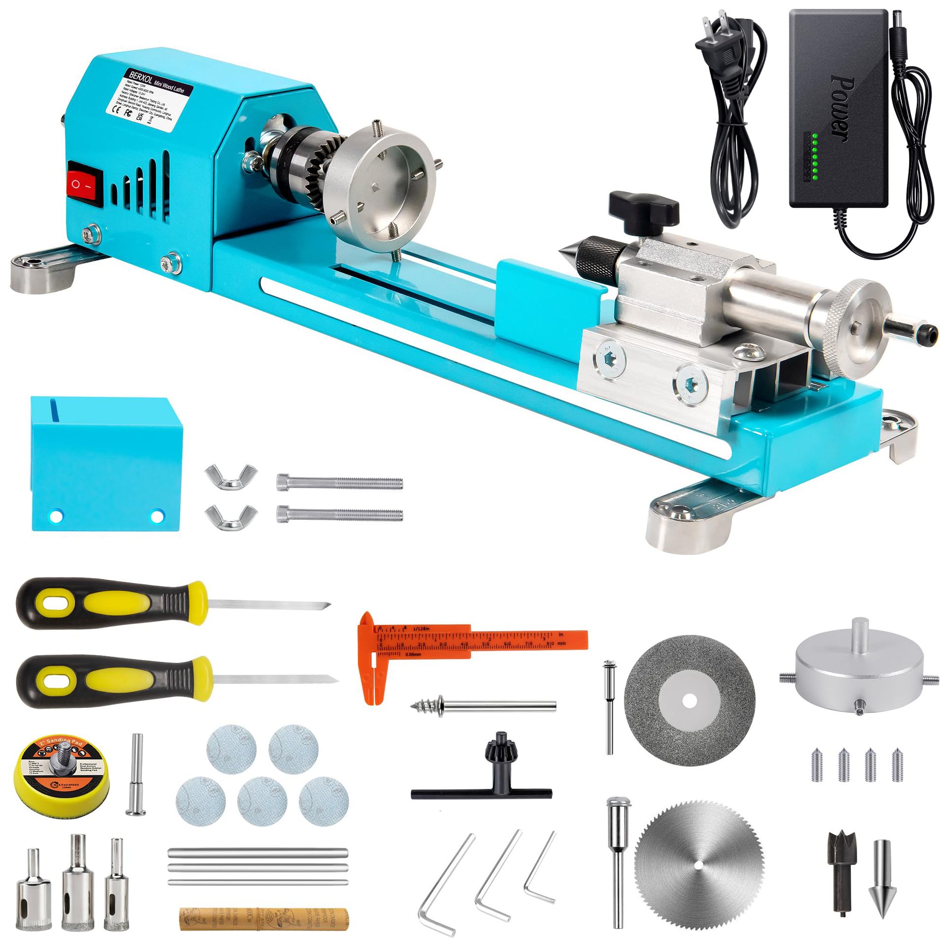 Nuevo Mini Torno Eléctrico par - Brake Drum Lathe reseña y precio